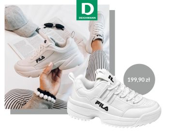 Sneakersy Fila w sklepach Deichmann