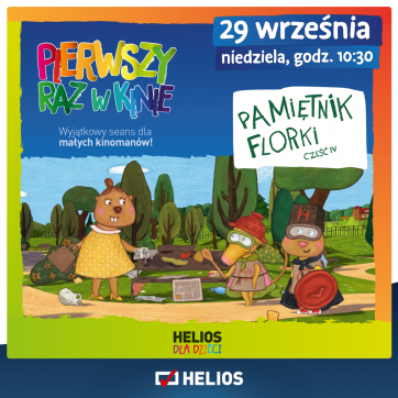 Pamiętnik Florki, część IV w kinie Helios Atrium Biała