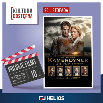 Kultura Dostępna w kinie Helios – czyli bilet za jedyne 10zł!