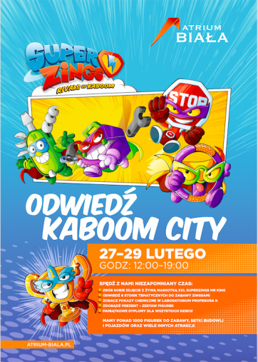 Super Zings w Atrium Biała
