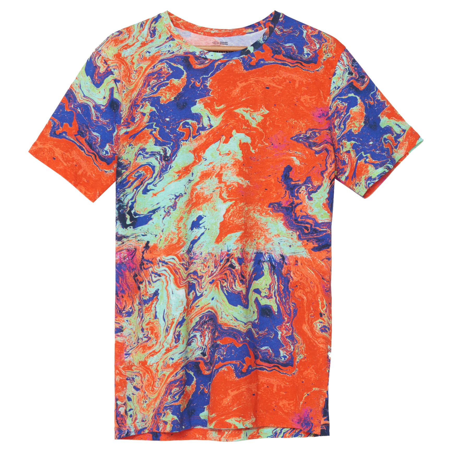 Kolorowy t-shirt marki House