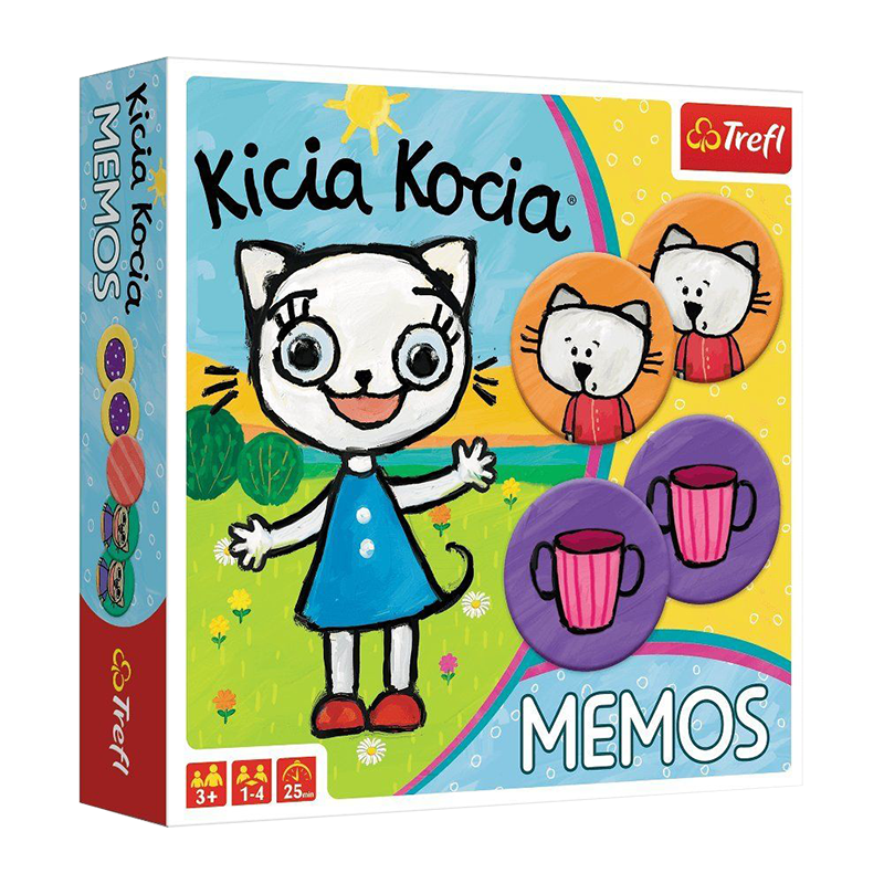 Empik - Gra planszowa dla dzieci- Kicia Kocia