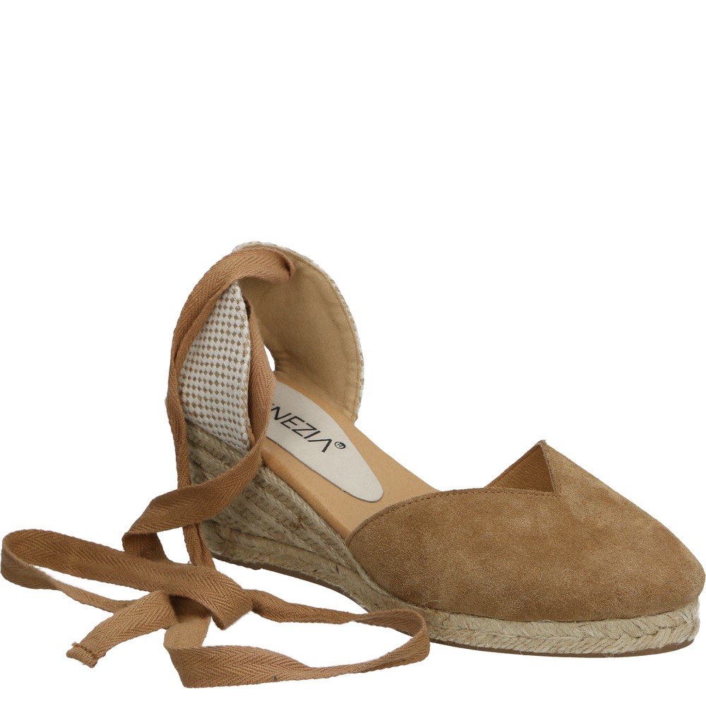 Venezia - Espadryle wiązane 