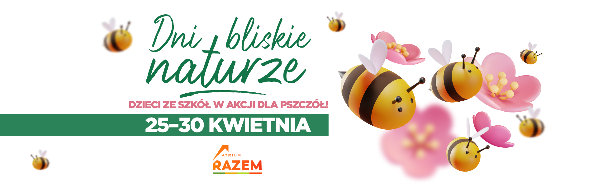 Dzieci ze szkół w akcji dla pszczół