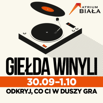 Giełda winyli w Atrium Biała