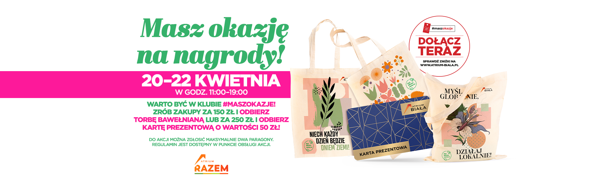 #Maszokazje na nagrody!