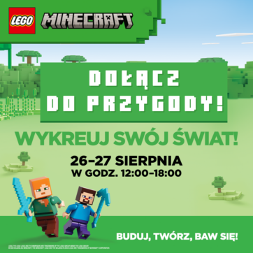 LEGO MINECRAFT w Atrium Biała