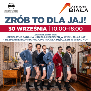 Zrób to dla jaj w atrium Biała