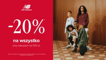 -20% w sklepie New Balance