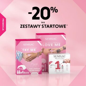 PROMOCJA -20% NA ZESTAWY STARTOWE SEMILAC