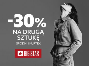 -30% NA DRUGĄ SZTUKĘ SPODNI I KURTEK !