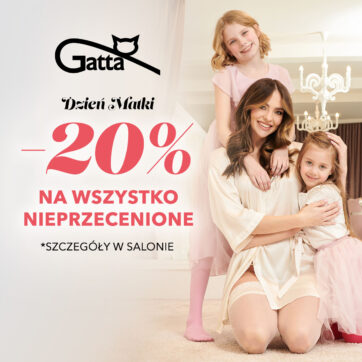 Promocja -20% na wszystko nieprzecenione z okazji Dnia Mamy oraz Dnia Dziecka