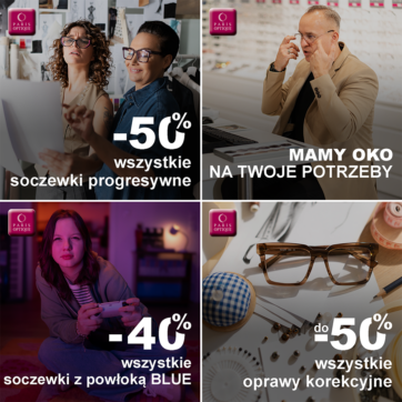 W Paris Optique mają oko na Twoje potrzeby!