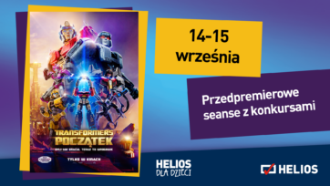 Transformers: Początek. Przedpremierowe seanse z konkursami 14-15 września