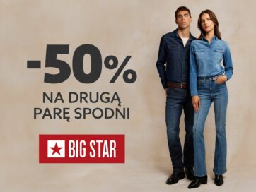 -50% NA DRUGĄ PARĘ SPODNI!