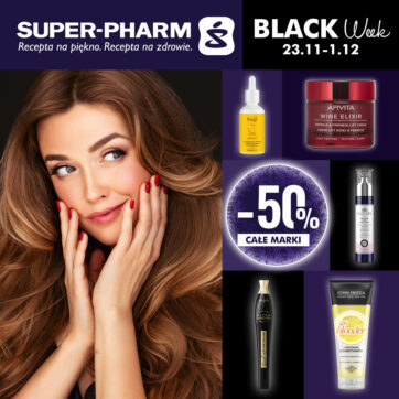 Black Week w drogeriach Super-Pharm
