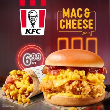 MAC & CHEESE już są dostępne w KFC