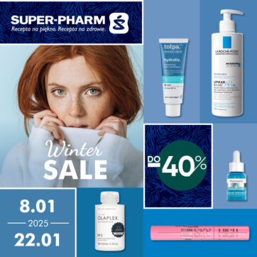 Zimowa Wyprzedaż w drogerii Super-Pharm