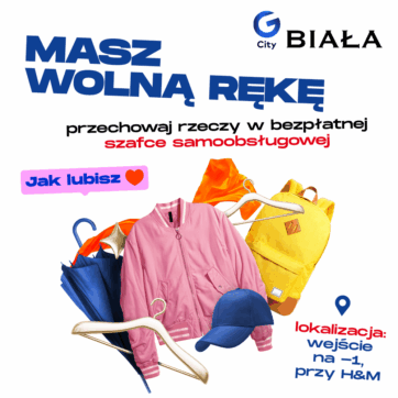 Przechowaj rzeczy w bezpłatnej szafce samoobsługowej!ðð§¥☂️