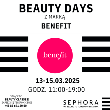 BEAUTY DAYS Z MARKA BENEFIT