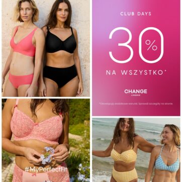 CHANGE LINGERIE – 30% NA WSZYSTKO CLUB DAYS