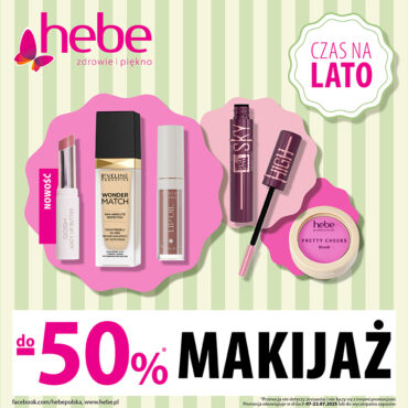 ð Makijażowe hity nawet do -50%!