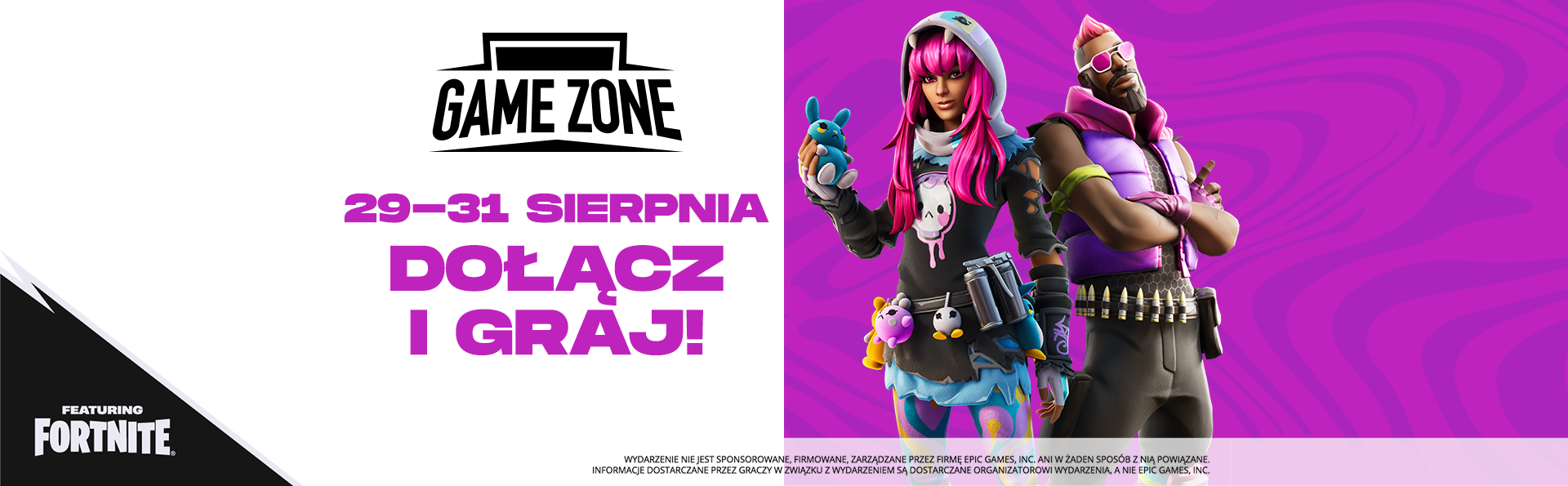 GAME ZONE w CH Biała – Zagraj w FORTNITE!