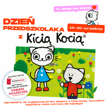 Dzień Przedszkolaka z Kicią Kocią i Nunusiem już 19-20 września! ð»