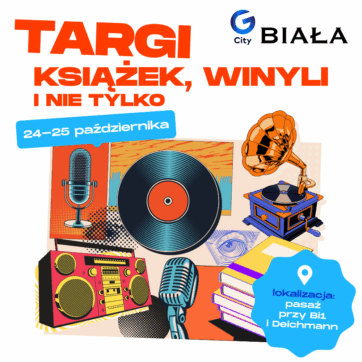 Targi Książek, Winyli i Nie Tylko – 24–25 października w CH Biała! ðð§