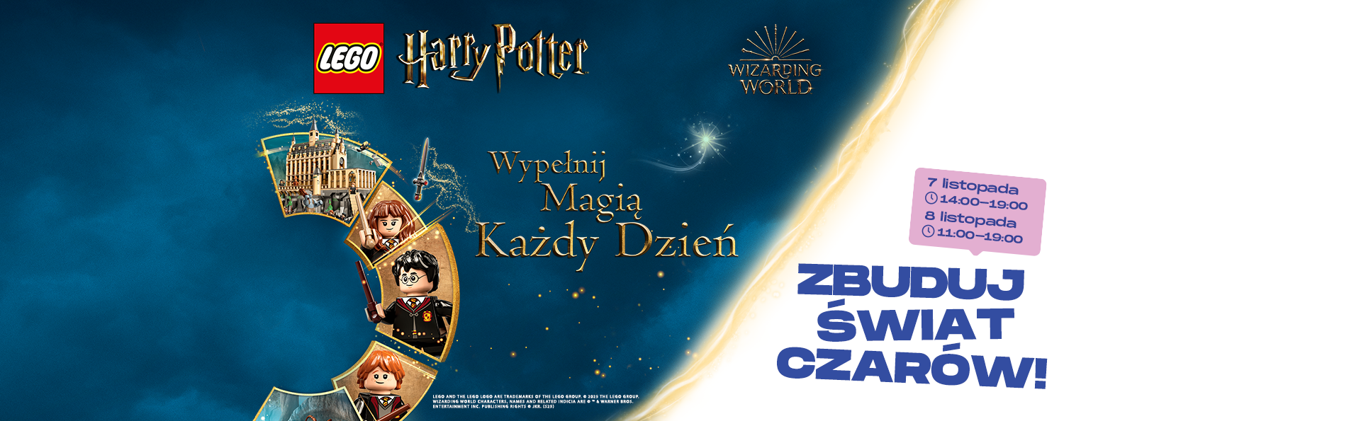 Magiczny weekend z LEGO® Harry Potter™ w CH Biała!
