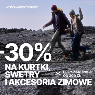 -30% na wszystkie kurtki, swetry i akcesoria zimowe przy zakupach od 200 zł