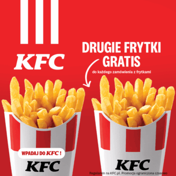 KFC zapowiada frytkowe szaleństwo i rozdaje porcje bez limitu!