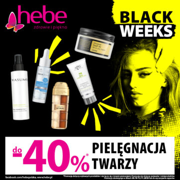 ð¤ BLACK WEEKS w Hebe właśnie wystartowały! ð¤
