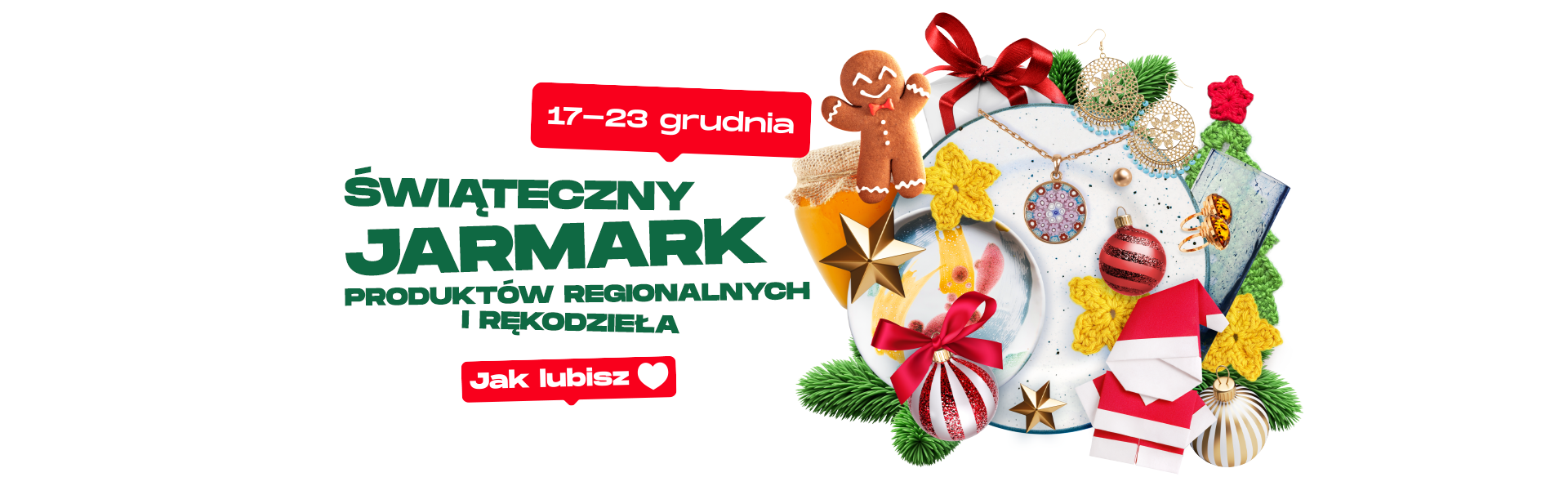 Świąteczny Jarmark Produktów Regionalnych i Rękodzięła!