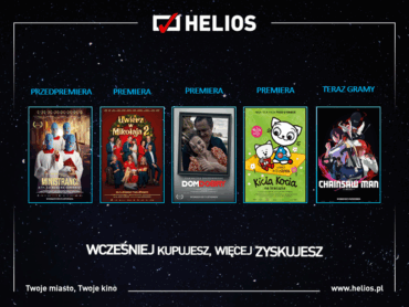 Listopadowe premiery w kinach Helios