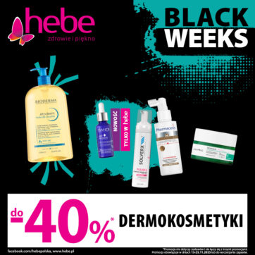 BLACKWEEKS_DERMOKOSMETYKI do -40%