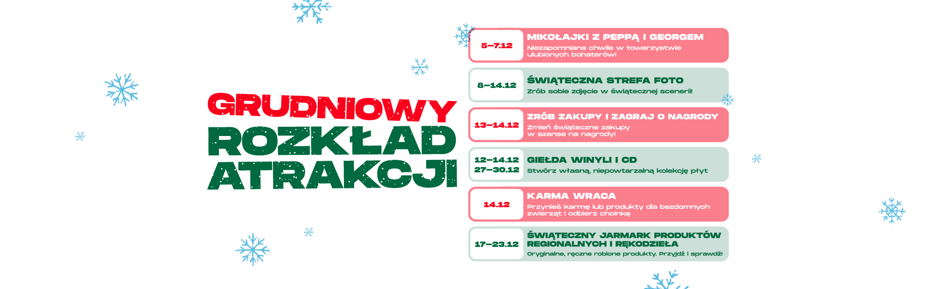 GRUDZIEŃ PEŁEN MAGII W CH BIAŁA!