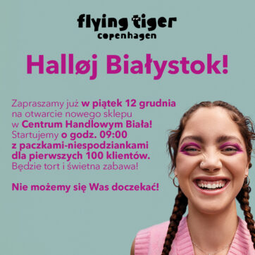 ð Wielkie otwarcie Flying Tiger Copenhagen w G City Biała już 12 grudnia 2025! ð