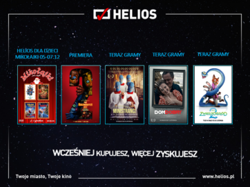 Grudniowe premiery w kinach Helios