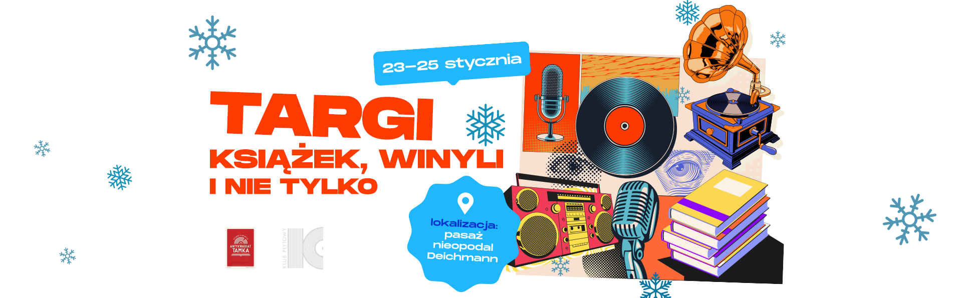 Targi książek, winyli i nie tylko w G City Biała!