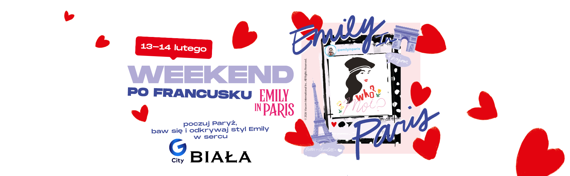 Emily w Paryżu zaprasza do paryskiej przygody w G City Biała