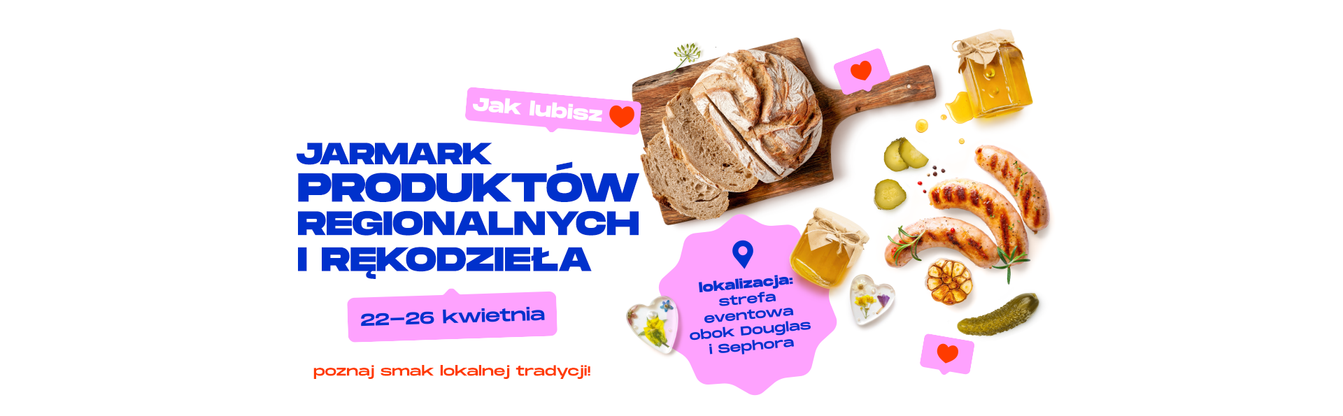 Jarmark Produktów Regionalnych i Rękodzieła 22–26 kwietnia