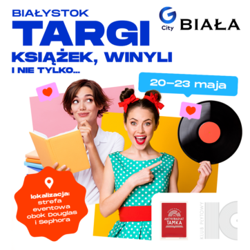 Targi Książek, Winyli i Nie Tylko – zapraszamy w dniach 20-23 maja! ð ð§