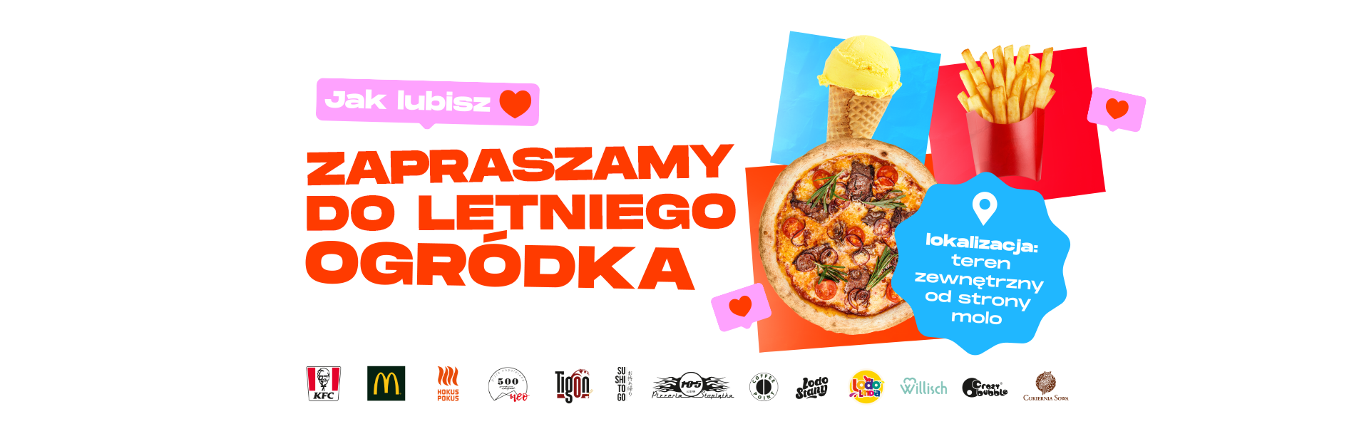 Letni ogródek gastronomiczny