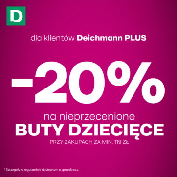 -20% na buty dziecięce