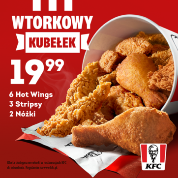 WTORKOWY KUBEŁEK W KFC!