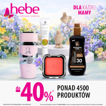 Prezenty  na Dzień mamy do – 40%