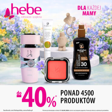 Prezenty  na Dzień mamy do - 40%
