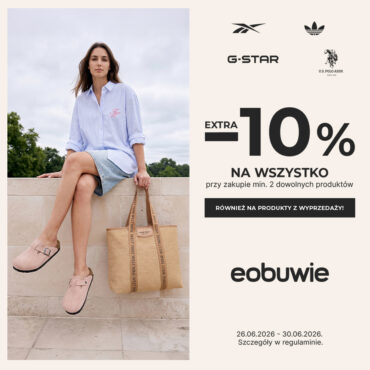 EXTRA -10% w eobuwie!