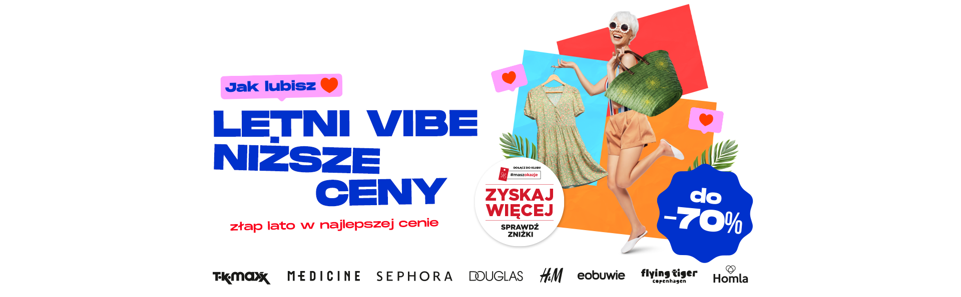 Letni vibe, niższe ceny w G City Biała! ☀️